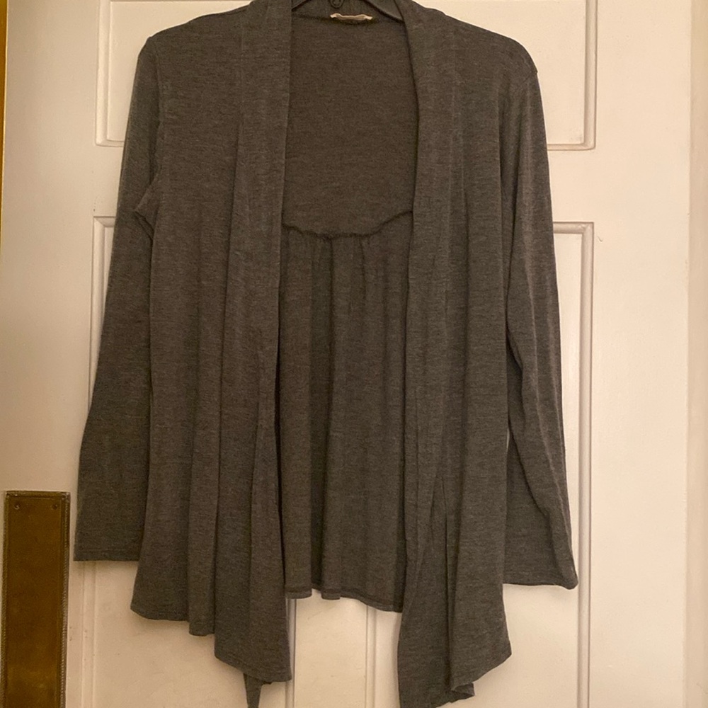 Prospect Blvd Gray Cardigan size M